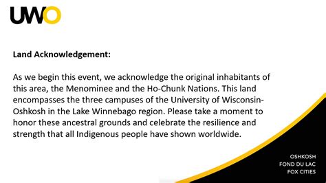 example land acknowledgement.